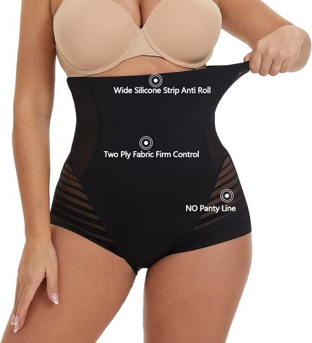 ملابس داخلية للنساء من KANFUN للتحكم في البطن وخصر عالٍ وملابس داخلية رافعة للمؤخرة in Kuwait