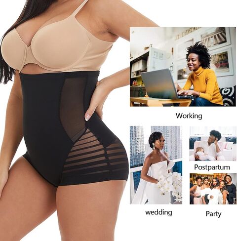 ملابس داخلية للنساء من KANFUN للتحكم في البطن وخصر عالٍ وملابس داخلية رافعة للمؤخرة in Kuwait