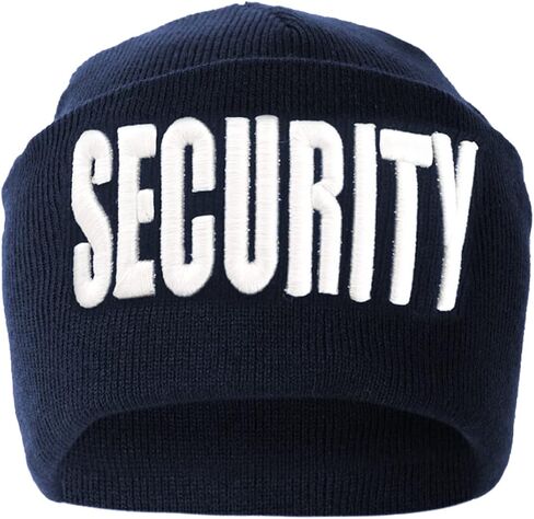 First Class Security Embroidered and Reflective Security Emblem and Plain Beanies in Saudi Arabia