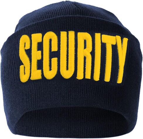 First Class Security Embroidered and Reflective Security Emblem and Plain Beanies in Saudi Arabia