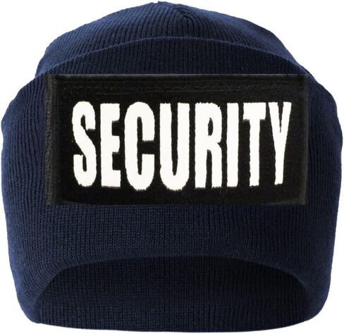 First Class Security Embroidered and Reflective Security Emblem and Plain Beanies in Saudi Arabia