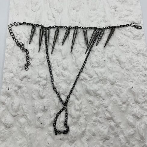 Asphire Gothic Finger Ring Chain Bracelet Layered Lariat Tassel Slave Bracelet Punk Hand Harness Bracelet Hip Hop Cosplay Party Statement Accessories for Women Teens in Kuwait