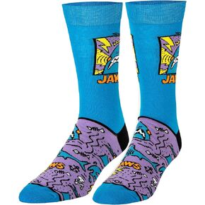 Odd Sox, Movies, Jaws Killer Shark, Novelty Crew Socks, Cool Crazy 80s
