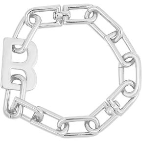 AIMADE Gold Bracelets for Women 14K Gold Plated Retro Simple Figaro Chain Adjustable Bracelet for Women Men
