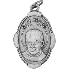 Traditional Catholic Saint Medal (Saint Maximilian Kolbe)