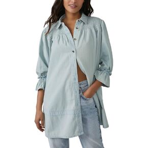 Free People Vanessa Denim Tunic