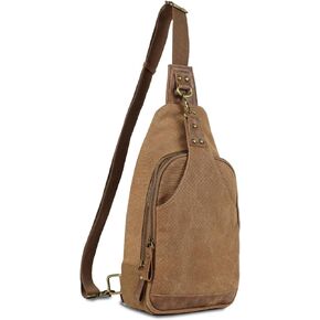 Glacier Canvas Concealed Carry Sling Bag Crossbody Backpack Purse for Men Women
