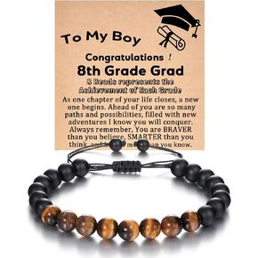KINGSIN Graduation Gifts for Him Inspiring Bracelet gifts Class of 2024 Gifts