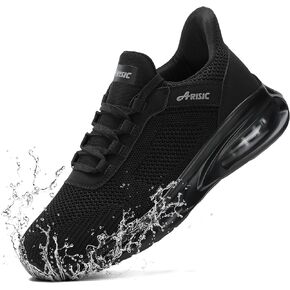 Non Slip Work Shoes for Men Waterproof Slip On Sneakers Comfortable Restaurant Kitchen Chef Slip Resistant Walking Shoes Hands Free Slip in Sneaker Men Footwear