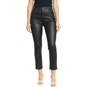 DAZE Women's Daily Driver High-Rise Skinny Straight Jeans