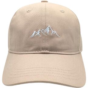 CRUIODRA Mountain Embroidery Baseball Cap for Men Women Cotton Adjustable Dad Trucker Hat