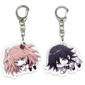 Inc. - Set of 2 Danganronp Acrylic Keychain Junko Enoshima, Kokichi Oma