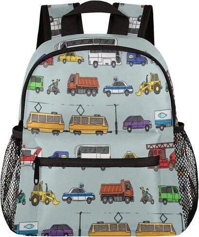 TropicalLife Toddler Backpack Cute Bee Kids Backpack for Boys and Girls Honeycomb Animal Bee Preschool Bag Kindergarten Schoolbag With Chest Strap in Saudi Arabia