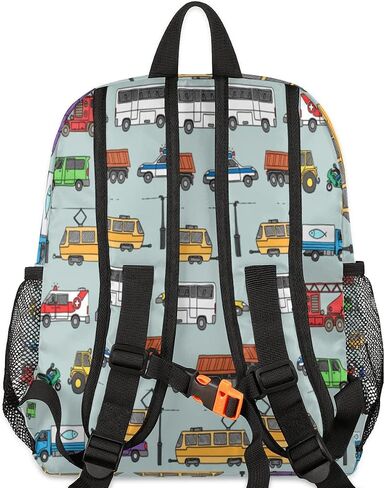 TropicalLife Toddler Backpack Cute Bee Kids Backpack for Boys and Girls Honeycomb Animal Bee Preschool Bag Kindergarten Schoolbag With Chest Strap in Saudi Arabia