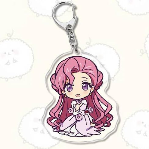 جيه سي في سي اكس سلسلة مفاتيح بتصميم شخصية هانجياكو نو ليلوش من كود جياس، سلسلة مفاتيح لامبروج، سلسلة مفاتيح بتصميم الساحرة الخالدة سي سي، سلسلة مفاتيح in Kuwait