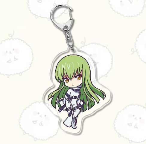 جيه سي في سي اكس سلسلة مفاتيح بتصميم شخصية هانجياكو نو ليلوش من كود جياس، سلسلة مفاتيح لامبروج، سلسلة مفاتيح بتصميم الساحرة الخالدة سي سي، سلسلة مفاتيح in Kuwait