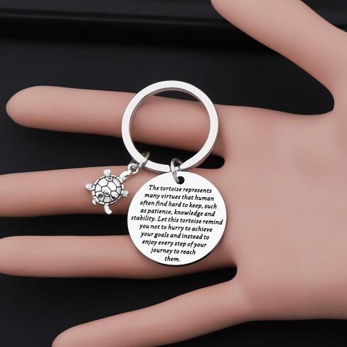 ENSIANTH السلحفاة المفاتيح السلحفاة عاشق هدية السلاحف المفاتيح هدية ملهمة لصديق in Saudi Arabia