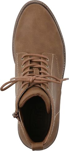 CLIFFS BY WHITE MOUNTAIN Women's Shoes Eligible Stacked Heel Lace-Up Ankle Bootie in Kuwait
