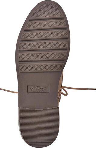 CLIFFS BY WHITE MOUNTAIN Women's Shoes Eligible Stacked Heel Lace-Up Ankle Bootie in Kuwait