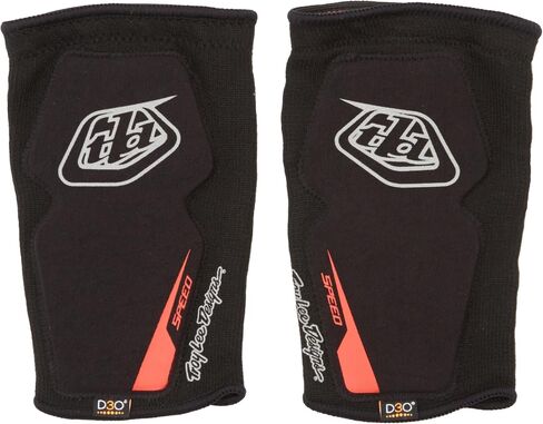 Troy Lee Designs Youth Kids | All Mountain | Mountain Bike | Speed Knee Sleeves (Black, Youth Medium) in Saudi Arabia