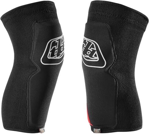 Troy Lee Designs Youth Kids | All Mountain | Mountain Bike | Speed Knee Sleeves (Black, Youth Medium) in Saudi Arabia