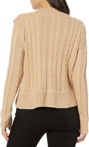 Calvin Klein Women's Petite Long Sleeve Crewneck Effortless Comfort Sweater in Saudi Arabia