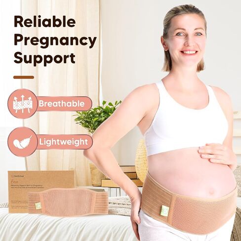 KeaBabies 3 في 1 حزام دعم البطن بعد الولادة وحزام دعم البطن أثناء الحمل - حزام البطن بعد الولادة - عصابات البطن للنساء الحوامل - دعامة ما بعد الولادة - حزام بطن الأمومة in Saudi Arabia