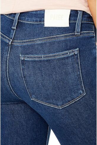 PAIGE Women's Cindy High Rise Straight Leg Vintage Wash in Soleil in Saudi Arabia