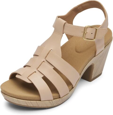 Rockport Women's Vivianne Woven Heeled Sandal in Saudi Arabia