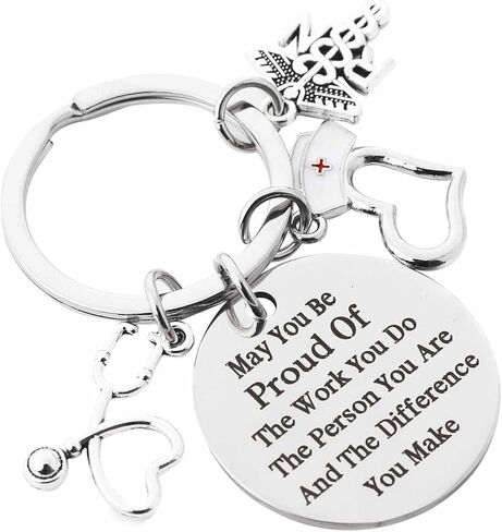 هدايا الممرضة للنساء، هدايا أسبوع الممرضات، هدايا سلسلة المفاتيح التقديرية للممرضة، هدية التخرج، هدايا ممرضة ممارس، هدايا طالب التمريض، هدايا الممرضة المسجلة لملحقات ممرضة RN للعمل in Kuwait