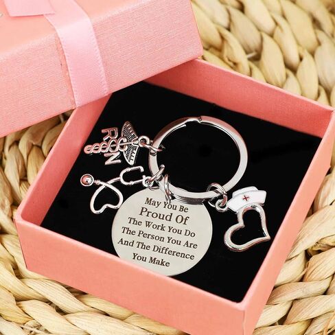 هدايا الممرضة للنساء، هدايا أسبوع الممرضات، هدايا سلسلة المفاتيح التقديرية للممرضة، هدية التخرج، هدايا ممرضة ممارس، هدايا طالب التمريض، هدايا الممرضة المسجلة لملحقات ممرضة RN للعمل in Kuwait