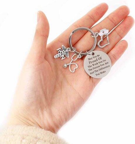 هدايا الممرضة للنساء، هدايا أسبوع الممرضات، هدايا سلسلة المفاتيح التقديرية للممرضة، هدية التخرج، هدايا ممرضة ممارس، هدايا طالب التمريض، هدايا الممرضة المسجلة لملحقات ممرضة RN للعمل in Kuwait