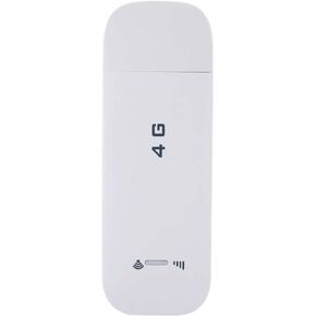 Network Adapter, 4G LTE USB Network Adapter Pocket WiFi Router Mobile Hotspot Modem Stick, Built-in 4G / 3G and WiFi Antenna USB Network Adapter