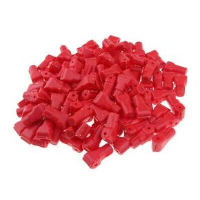 Anti-Theft Peg Hook-Lock, STL-36, Red, Pack of 50 Corp. | Retail Theft Deterrent and Merchandise Protection | Keep Your Products Safe