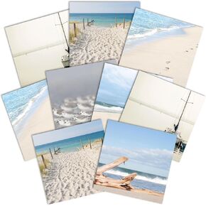 Paper House Productions 12" x 12" 9-Sheet Decorative Double Sided Paper Pack for Scrapbooking and Crafts - Eastern Seabord
