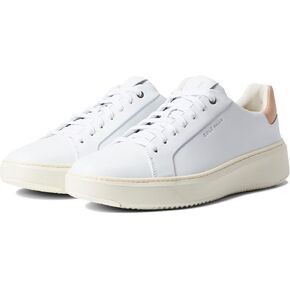 حذاء Cole Haan GrandPro TopSpin الرياضي أبيض/أسمر بريطاني 12 D (M)