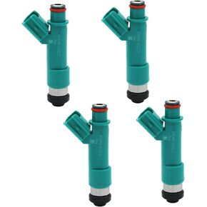 Fuel injector Compatible for 2.4L L4 Toyota 2009-2013 Corolla 2009-2013 Camry 2004-2008 Rav4 Solara 2005-2010 Scion tC 2.4L. Replaces# 23250-28080、23250-0H060、23209-28080.Pack of 4Pcs