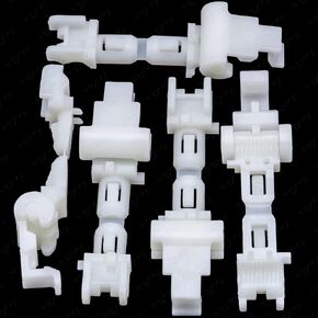 Rexka 5pcs Door Lock Rod End Clips for Ford Taurus Sable,Tempo,Topaz,Aerostar,Bronco,Explorer,Mountaineer,Pick-Up,Ranger,Windstar