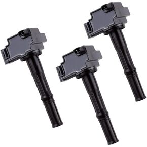 MAS Set of 3 Ignition Coil Pack Compatible with Toyota Tacoma Tundra 4Runner T100 3.4L V6 Replacement for 90919-02212 C1041 UF156 UF-156