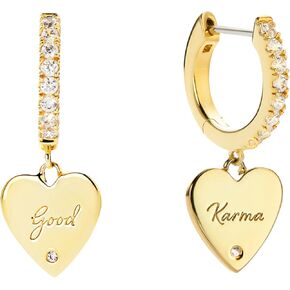 Gold Huggie Hoop Earrings - Georgie
