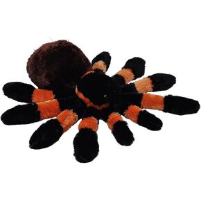 Wild Republic Tarantula Plush, Stuffed Animal, Plush Toy, Gifts for Kids, Cuddlekins 12 Inches, Black, Orange, Brown