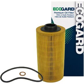 ECOGARD X5280 Premium Cartridge Engine Oil Filter for Conventional Oil Fits BMW 740iL 4.4L 1996-2001, 540i 4.4L 1997-2003, X5 4.4L 2000-2003, 740i 4.4L 1997-2001, M5 5.0L 2000-2003