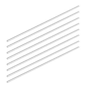 DMiotech 8 Pack 1/8" x 10" Acrylic Round Rod Solid Plastic PMMA Bar Stick for DIY Crafts Clear