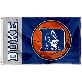 Duke Blue Devils Basketball Logo Large Grommet Banner Flag