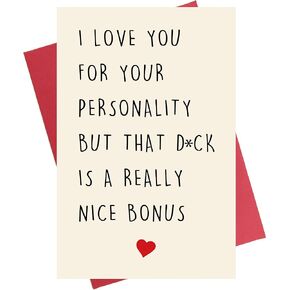 Alzombi Special Anniversary Card, Funny Dirty Birthday Valentine's Card for Husband Boyfriend Him Fiance Men