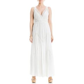Max Studio Women's Sleeveless V-Neck Maxi Dress