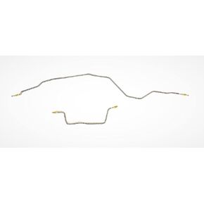 Rear Axle Brake Lines - Fits 99-01 Jeep Grand Cherokee - Galfan Coated Steel - The Stop Shop