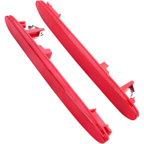 2 PCS 33555-SEA-013 33505-SEA-013 Automotive Left Rear Bumper Right Reflector Red Compatible with Honda CR-V EX LX SE 2005-2006/Element EX LX SC 2009-2011