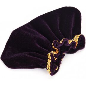 Dust proof Cover for Piano 3 Pedals, 1 Pcs Piano Pedal Protective Cover Case, Soft Velvet Protective Sleeve Cover Foot Pad for Piano Triple Pedal (Purple)