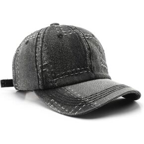 Originals Trendy Vintage Baseball Cap Soft Cotton Denim Unconstructed Washed Distressed Dad Hat for Men Women